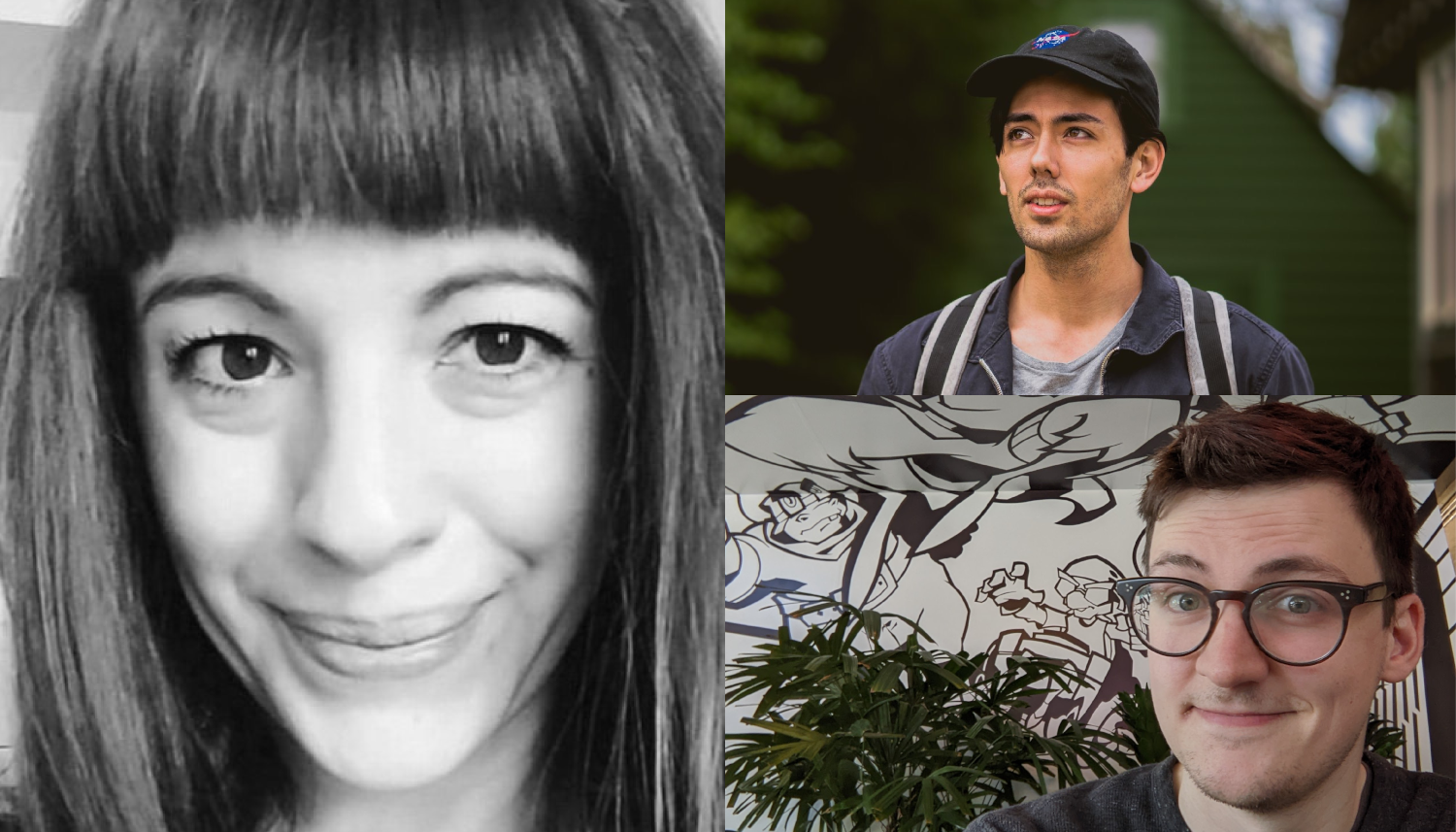 Open World Industry Guests Jessica Ann Moretti, Cameron Asao, and Grey Davenport